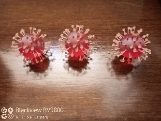 Byr covid19 küpe (Sadece Plastik Aparattır!!!) 3D - 4