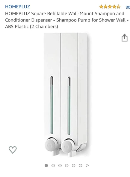 Byr Duş şampuan dağıtıcı nozul (Sadece Plastik Aparattır!!!) 3D - 3