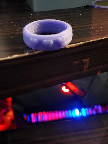 Byr TPU Tüp Yüzük 3 Kalp (Plastik Aparattır!!!) 3D - Resim 3