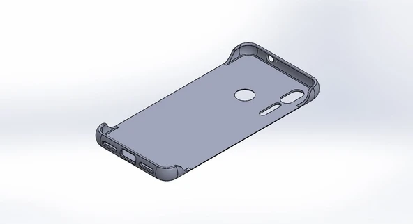 Byr Scocca / Kapak Xiaomi Redmi Not 7 (Sadece Plastik Aparattır!!!) 3D - 2
