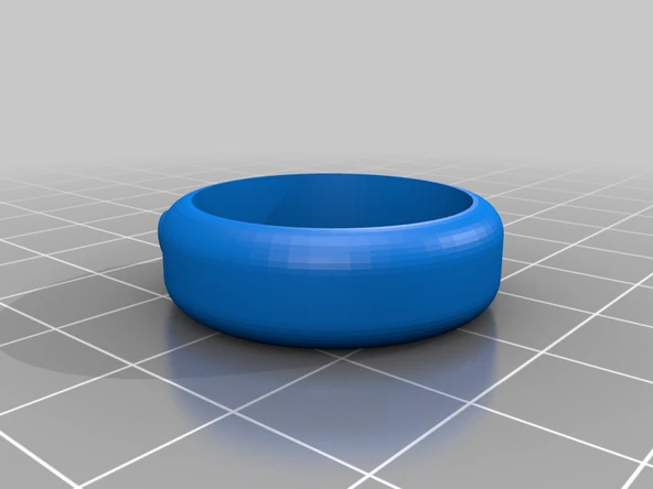 Byr TPU Tüp Yüzük 3 Kalp (Plastik Aparattır!!!) 3D - Resim 5