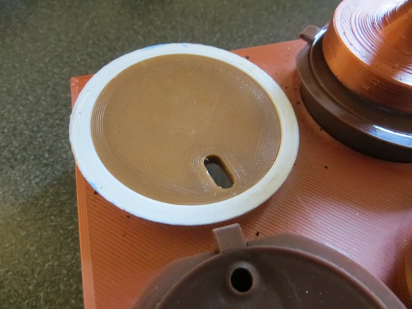 Byr Dolce Gusto Yeniden Kullanılabilir Süt bölmesi kapağı (Sadece Plastik Aparattır!!!) 3D - 2