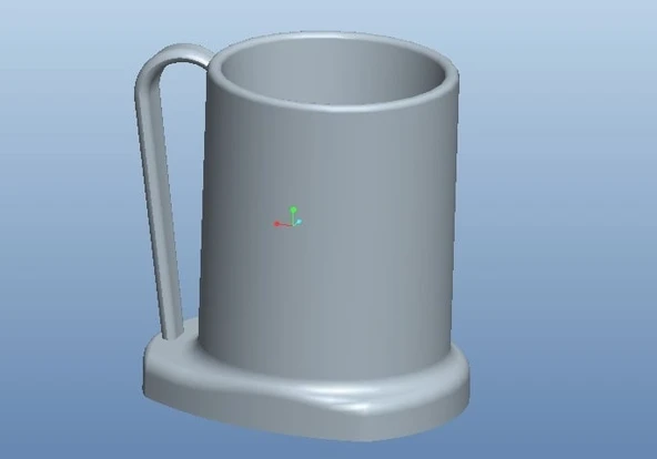 Byr Kahve Kupa (Plastik Aparattır!!!) 3D