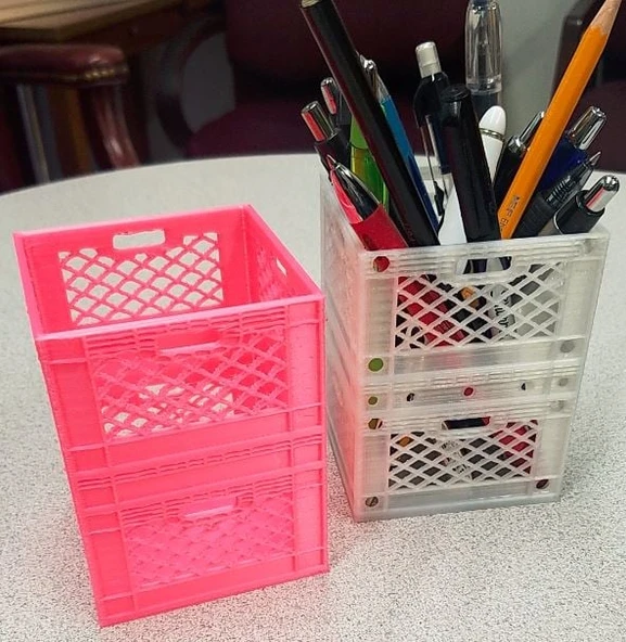 Byr Süt sandık kalemi tutucu (Sadece Plastik Aparattır!!!) 3D - 3