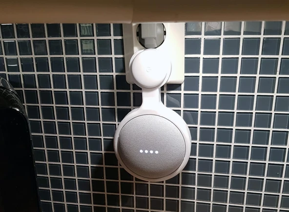Google Nest Mini Soket Bağlantısı (Plastik Aparattır!!!)