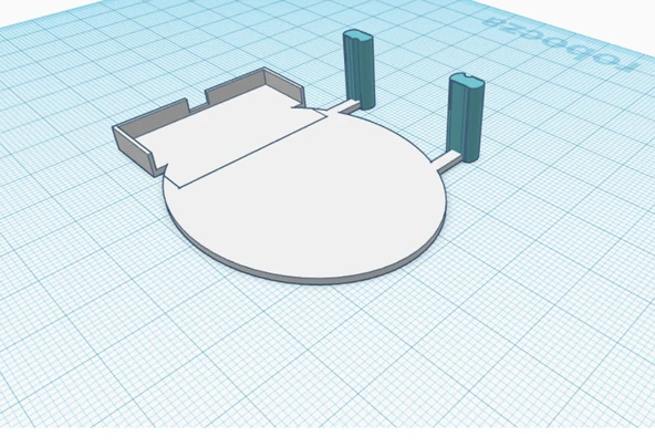 Byr Elektrikli Diş Fırçası Tutucu Oral-B ve diğerleri (Plastik Aparattır!!!) 3D - 3