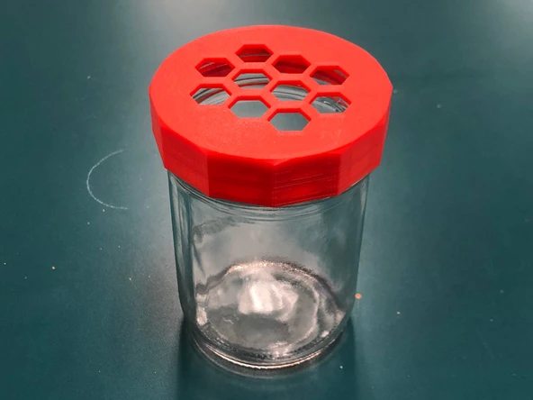 Byr Fırçalar için cam kavanoz kapağı (Sadece Plastik Aparattır!!!) 3D - 2