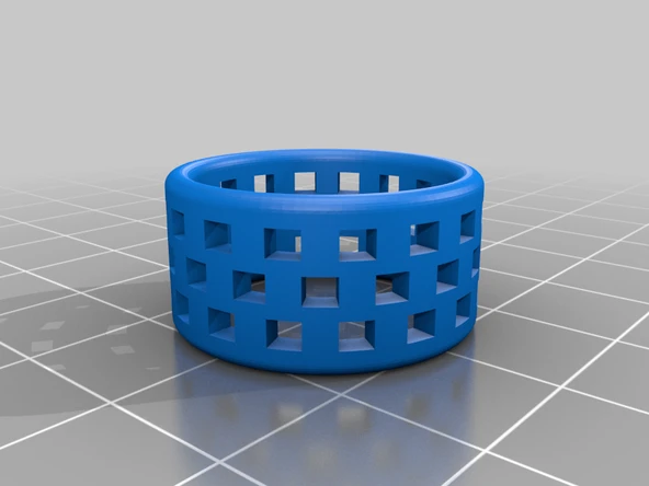 Byr Satranç tahtası desenli yüzük (Plastik Aparattır!!!) 3D - Resim 5