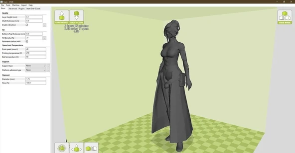 Byr Jeanine GW2 (Sadece Plastik Aparattır!!!) 3D