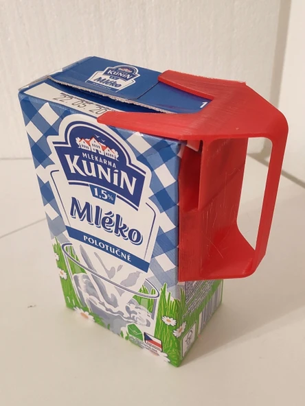 Byr Süt kutusu tutucu (Sadece Plastik Aparattır!!!) 3D - 4