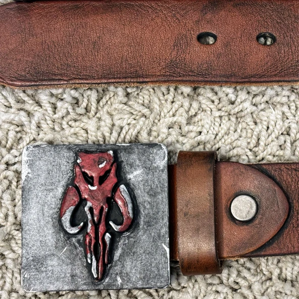 Byr Mandalor Mitosaur Kafatası Sembolü 1 (Sadece Plastik Aparattır!!!) 3D - 2