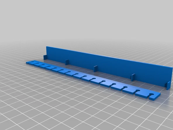 Byr Küpe Tutucu Dolap Montajı (Sadece Plastik Aparattır!!!) 3D