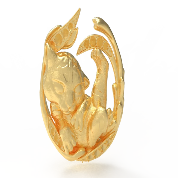 Byr Kaplan Kolye (Plastik Aparattır!!!) 3D ürün görseli 1