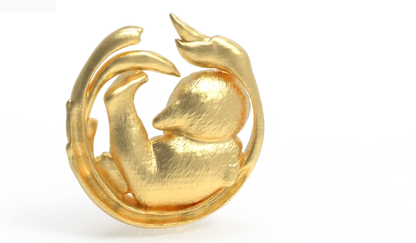 Byr Kaplan Kolye (Plastik Aparattır!!!) 3D - Resim 3