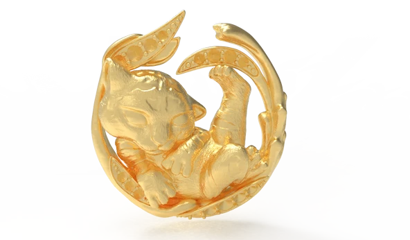 Byr Kaplan Kolye (Plastik Aparattır!!!) 3D - Resim 2