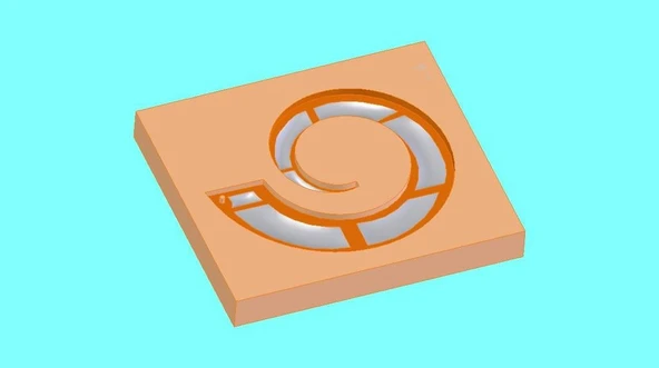 spiral sarkık kalıp yarım 1 (Plastik Aparattır!!!)