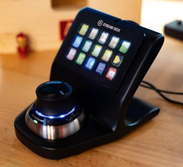 Byr Space Mouse akış güverte yuvası (Plastik Aparattır!!!) 3D - 3