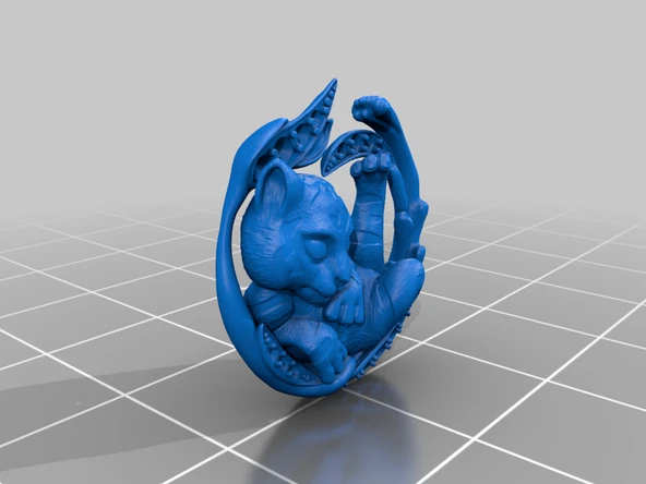 Byr Kaplan Kolye (Plastik Aparattır!!!) 3D - Resim 5