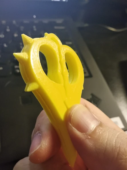 Byr Kaderin Mızrak Ucu/Büyük Düzen Brynhildr'in Kolyeler/Anahtarlıklar için Romantia Kolyesi (Plastik Aparattır!!!) 3D - Resim 4