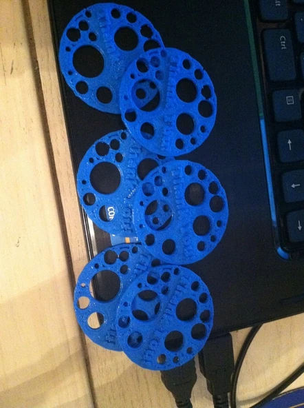 Byr Teşekkürler Çemberler/Peynir/Bubbles (Plastik Aparattır!!!) 3D