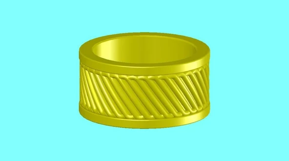 yükseltilmiş desen halkası (Plastik Aparattır!!!)