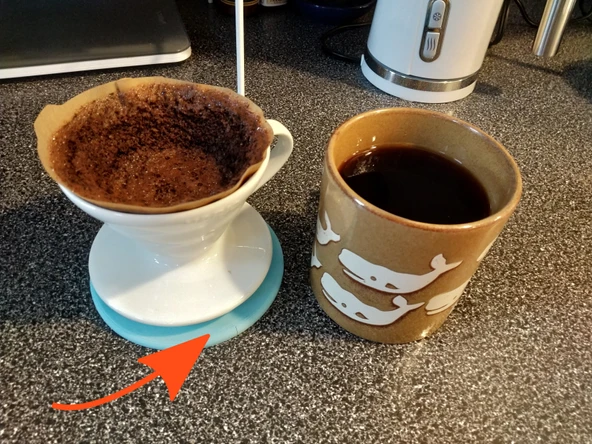 Byr Hario V60 Boyut 01 (Küçük) Damla Taban (Sadece Plastik Aparattır!!!) 3D - 2