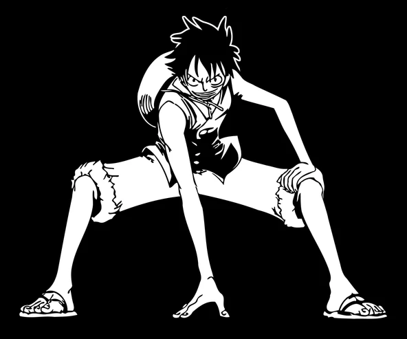 Maymun D Luffy kalıbı 3 (Plastik Aparattır!!!) - 2