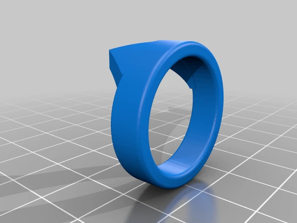 Byr Kulak Uçlu Kedi Yüzük (Boyut 7) (Plastik Aparattır!!!) 3D ürün görseli