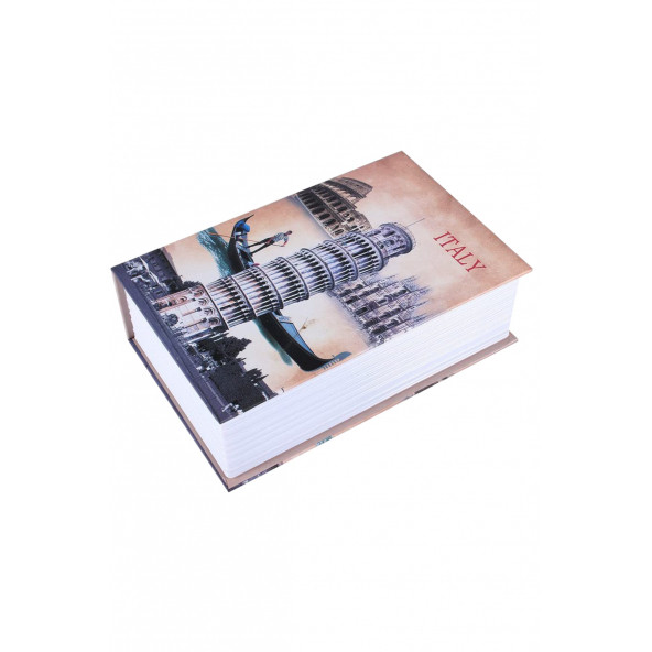 MÜHLEN Secret Safe ITALY 180-I Orta Boy Kitap Şekli Gizli & Şifreli Para ve Değerli Eşya Kasası