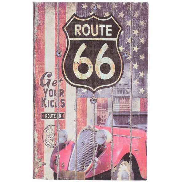 MÜHLEN Secret Safe ROUTE 265-R En Büyük Boy Kitap Şekli Gizli & Şifreli Para ve Değerli Eşya Kasası - 5
