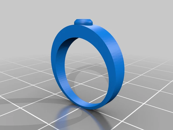 Byr Basit Yüzük (Plastik Aparattır!!!) 3D ürün görseli