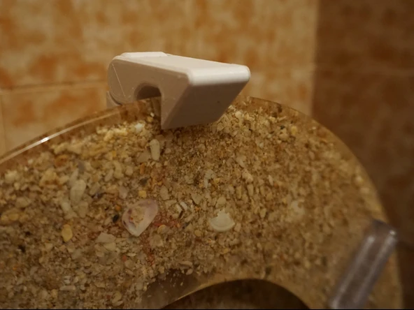 Byr Piss-Up Klozet Kapağı Mandalı (Sadece Plastik Aparattır!!!) 3D - 4