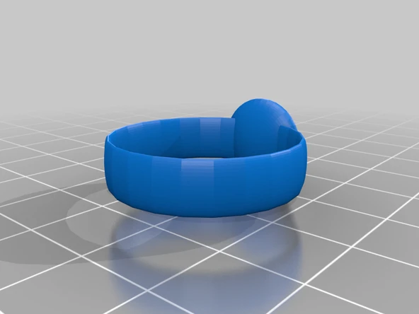 Byr Kırmızı Yüzük (5/6) (Plastik Aparattır!!!) 3D ürün görseli