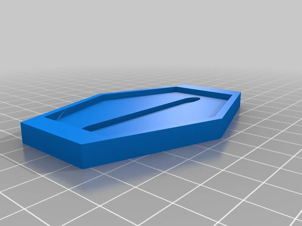 Byr Mandalor Sandığı Merkez Parçası (Sadece Plastik Aparattır!!!) 3D