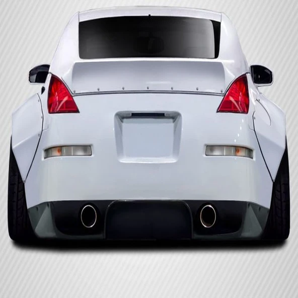 Nissan 350z Rocket Bunny difüzör 1/10 ölçekli (Plastik Aparattır!!!)