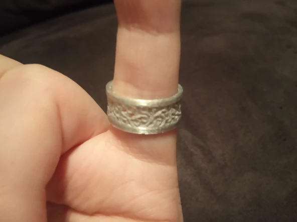 Byr Desenli Yüzük (Plastik Aparattır!!!) 3D - Resim 3