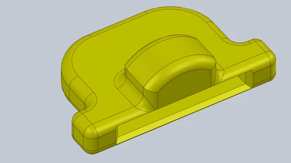 Byr Dyson V11 Güç düğmesi fiksasyonu (Sadece Plastik Aparattır!!!) 3D - Resim 4