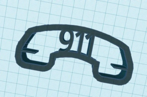911 Telefon Kurabiye Kesici (Plastik Aparattır!!!) - 2