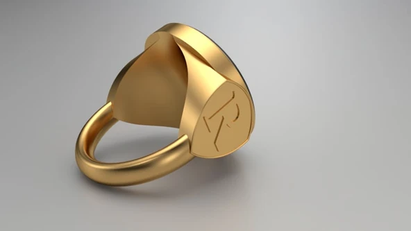 Byr Özel 3D Yüzük (Sadece Plastik Aparattır!!!) 3D - Resim 4