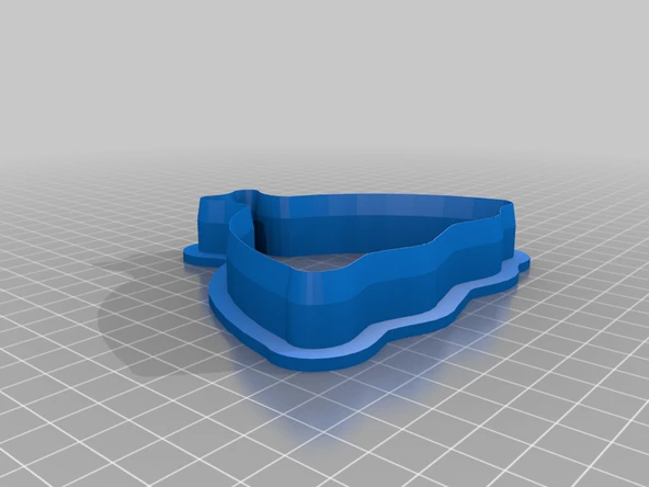 Byr Elbise Çerez Kesici (Sadece Plastik Aparattır!!!) 3D - 3