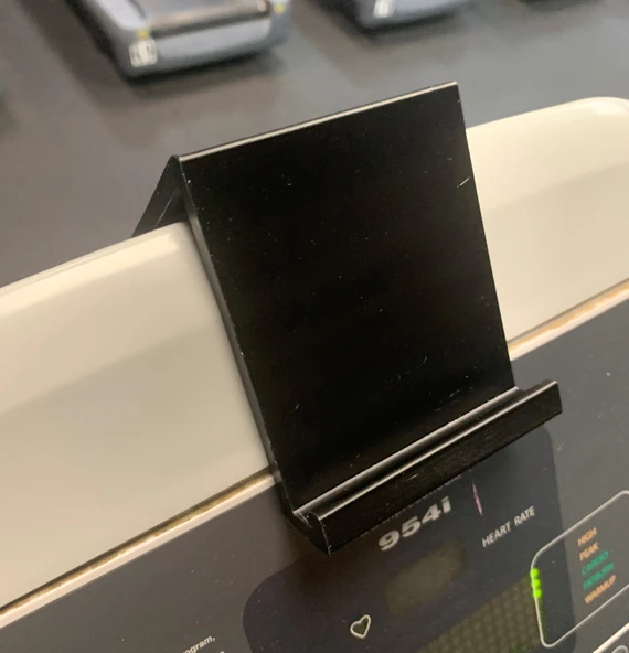 Byr Precor Koşu Bandı Telefon Tutacağı veya Masaüstü Telefon Standı (Sadece Plastik Aparattır!!!) 3D - 2