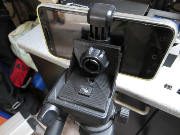 Somun Tabanı Telefon Tripod Bağlantısı (Plastik Aparattır!!!) - 4