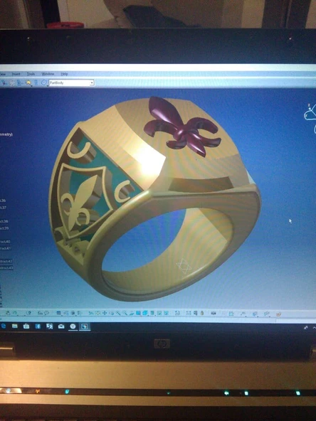 Byr ring, yüzük (Plastik Aparattır!!!) 3D ürün görseli