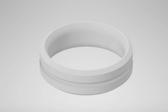 Byr Temel Erkek Yüzük (Plastik Aparattır!!!) 3D - Resim 4