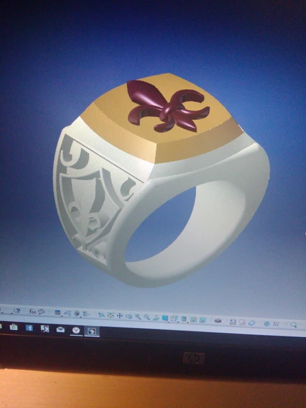 Byr ring, yüzük (Plastik Aparattır!!!) 3D - Resim 5