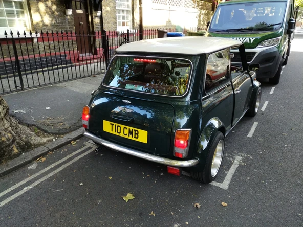 Mini Cooper 25cm için merkezi fren ışığı (Plastik Aparattır!!!) - 5