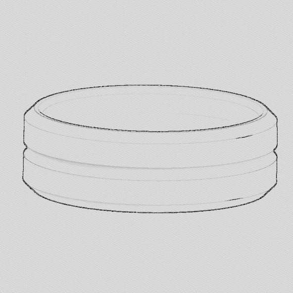 Byr Temel Erkek Yüzük (Plastik Aparattır!!!) 3D - Resim 3