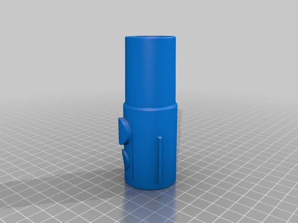 Byr Dyson V10 adaptörü (Sadece Plastik Aparattır!!!) 3D - 3