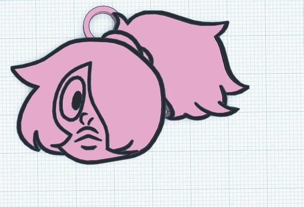 Ametist Kolye - Steven Universe (Plastik Aparattır!!!)