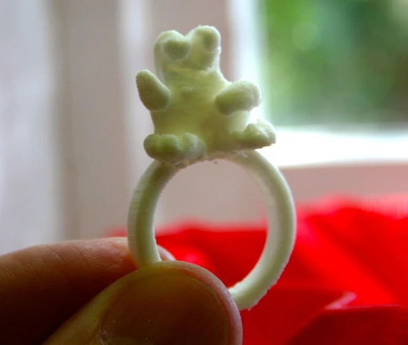 Byr Kurbağa Yüzük (Plastik Aparattır!!!) 3D ürün görseli